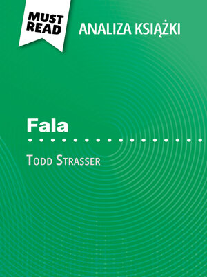 cover image of Fala książka Todd Strasser (Analiza książki)